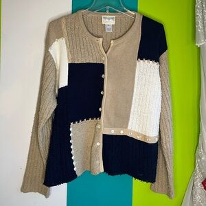 Susan Bristol Patchwork Cardigan